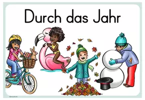 Vorschau - Anderer Materialtyp - Durch das Jahr - Themenplakat und Reihentransparenz - Seite 3