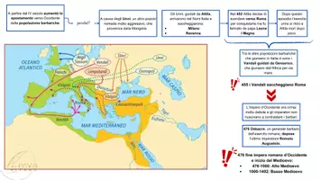 anteprima - Materiale di supporto/inclusione - GLI ULTIMI IMPERATORI ROMANI: mappa concettuale - Pagina 2