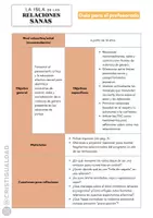 Vista previa - Hojas de trabajo - La isla de las relaciones sanas - Prevención de violencia - página 1
