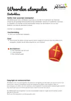 Voorbeeld - Sinterklaas - Stempelen - Pagina 1