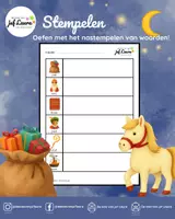 Voorbeeld - Sinterklaas - Stempelen - Voorblad