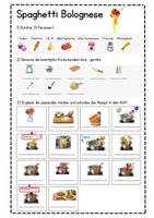Vorschau - Arbeitsblätter - Vorgangsbeschreibung - Bildrezepte (Passiv) - Deckblatt