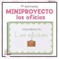 Vista previa - Unidades / Secuencias / Situaciones de Aprendizaje - PACK 3 MINI PROYECTOS - FAMILIA, OFICIOS Y TRANSPORTES - página 2