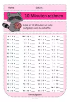 Vorschau - Arbeitsblätter - 10 Minuten Rechnen Einmaleins - Seite 3