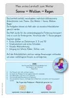 Vorschau - Unterrichtsreihen - Materialpaket Wetter - sonderpädagogische Förderung, Inklusion, Vorschule - Seite 3