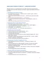 Vorschau - Arbeitsblätter - CHARACTER AND CONFLICT / CHARACTERIZATION (Materialpaket) - Seite 1