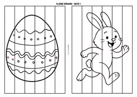 Vorschau - Mal- und Bastelvorlagen - Ostern Agamograph - Seite 3