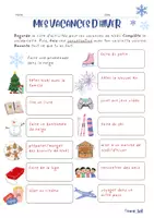 Vorschau - Arbeitsblätter - Materialpaket - les vacances de Noël - Seite 2