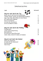 Vorschau - Anderer Materialtyp - Komm, sing mir nach durchs ganze Jahr - 40 neue Kinderlieder für Krippe, Kita & Grundschule - Seite 2
