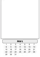 Vorschau - Poster - Kalender blanko - z.B. als Kunstkalender - Seite 3