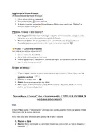 anteprima - Materiale di supporto/inclusione - MINI GUIDA PER BAMBINI ALL'USO DI DOCUMENTI GOOGLE - Pagina 1
