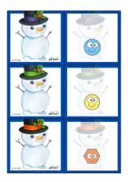 Voorbeeld - Winter - Zaklampspel - Vormen - Pagina 3