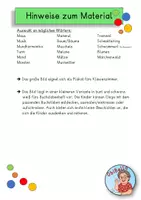 Vorschau - Poster - Buchstabe M m: Wimmelbild zur Buchstabeneinführung - Seite 1