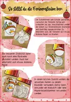 Vorschau - Arbeitsblätter - Weihnachtsferien: Ferienreflexion / Schreibanlass / Bastelvorlage - Seite 1