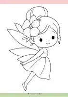 Vista previa - Hojas de trabajo - MIS HADAS Y DUENDES PARA COLOREAR - página 3