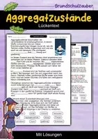 Vorschau - Arbeitsblätter - Chemie Lückentexte Paket | 80 Arbeitsblätter | Grundwissen & Alltag | Sekundarstufe - Seite 1