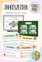 Vorschau - Poster - Durch das Jahr - die 4 Jahreszeiten (Tafelmaterial) - Deckblatt