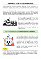 Vorschau - Arbeitsblätter - Reaktionsgleichungen: Ausgleichen, Massenerhaltung, Reaktionstypen - Seite 1