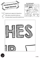 Vorschau - Mal- und Bastelvorlagen - Neujahr Glücksdrache gemeinsames Poster - Seite 3
