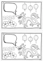 Vorschau - Arbeitsblätter - Sparpaket Neujahr/Glücksdrache 2026 - Seite 2