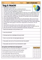 Vorschau - Arbeitsblätter - Lesen & Verstehen - Zeit & Kalender (Klasse 3-5) - Seite 3