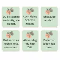 Vorschau - Bildkarten - 20 Lob und Motivationskarten - Seite 1