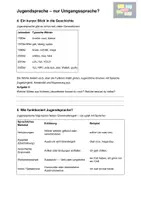 Vorschau - Arbeitsblätter - AB Jugendsprache - Seite 2