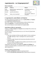 Vorschau - Arbeitsblätter - AB Jugendsprache - Seite 3