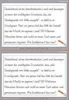 Vorschau - Fördermaterial/Inklusion - Schreibschrift: Bundestagswahl: Fehlerteufel Lesekarten Doppelkonsonanten - Seite 3