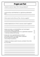 Vorschau - Arbeitsblätter - Perfekt im Netz? Digitale Filter und ihr Einfluss auf Kinder | Sachtextarbeit Deutsch 5./6. Klasse - Seite 3