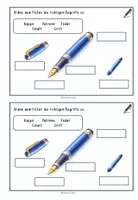 Vorschau - Arbeitsblätter - Mein Füller-Heft (inkl. Füller-Führerscheine) - Seite 2