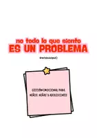 Vista previa - Tarjetas / Manipulativos - No todo lo que siento. Gestión Emocional para NNA. - Portada