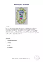 Vorschau - Mal- und Bastelvorlagen - Kunst Neujahr, Schlüsselloch ins neue Jahr, Grundschule - Seite 3