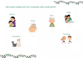 Vorschau - Arbeitsblätter - "Meine Weihnachtsferien" (1. / 2. Klasse) - Seite 2