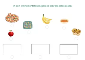 Vorschau - Arbeitsblätter - "Meine Weihnachtsferien" (1. / 2. Klasse) - Seite 3