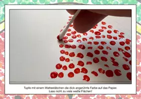 Vorschau - Präsentationen/Tafelbilder - Kunstprojekt "Wassermelone" (Dotpainting) - Seite 3