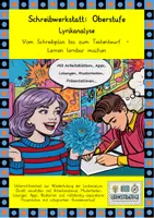 Vorschau - Arbeitsblätter - Schreibwerkstatt - Oberstufe: Lyrikanalyse - Deckblatt