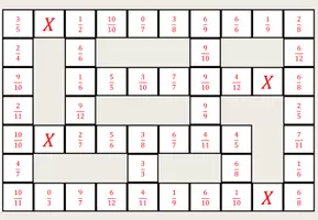 Vorschau - Arbeitsblätter - Addition und Subtraktion von Brüchen Gleichnamig - Seite 1