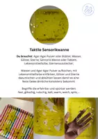 Vorschau - Stundenentwürfe - Taktile/Auditive/Visuelle Sensorikwanne - Deckblatt