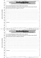 Vorschau - Arbeitsblätter - Sachaufgaben ZR 1000000 - Arbeitsheft - Seite 1