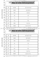 Vorschau - Arbeitsblätter - Potenz — Arbeitsheft, Einführung mit Lösungen - Seite 3