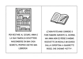 anteprima - Altro tipo di materiale - La storia di Anna Frank - libricino da stampare - Pagina 3