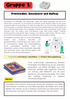 Vorschau - Arbeitsblätter - Medienformen Gruppenarbeit: Print, Radio, TV & Internet - Seite 1