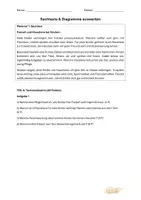 Vorschau - Klassenarbeiten - Klassenarbeit Sachtexte und Diagramme (Haustiere) Klasse 5 - Seite 1