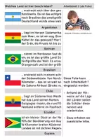 Vorschau - Arbeitsblätter - Topografie - Die Länder Südamerikas - Seite 3