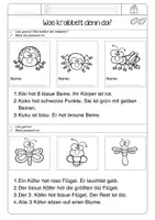 Vorschau - Arbeitsblätter - Lesen im Frühling - Seite 2