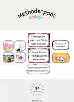 Vorschau - Bildkarten - Methodenpool: Collage - Deckblatt