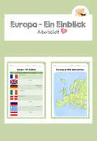 Vorschau - Arbeitsblätter - Arbeitsblätter: Europas größte Wahrzeichen - Deckblatt