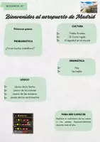 Aperçu - Préparation de séquence / Séquence complète - Séquence 0- 5° LVB - ¡Bienvenidos al aeropuerto de Madrid! - Page de couverture