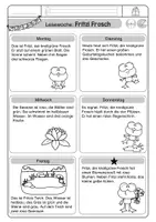 Vorschau - Arbeitsblätter - Lesewochen - Lesen und malen im Frühling - Seite 2